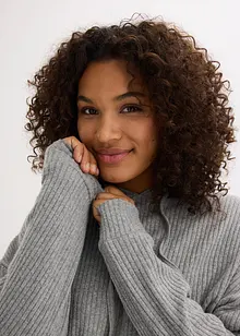 Domácí souprava z měkkého žebrovaného materiálu, oversize, bonprix