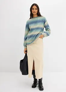 Svetr z hrubé pleteniny z měkké vlněné směsi, bonprix