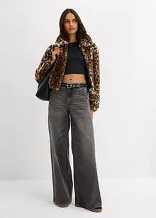 Oversize bunda z umělé kožešiny, bonprix