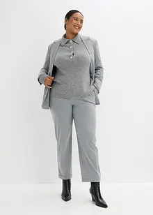 Pólo svetr s podílem vlny, bonprix