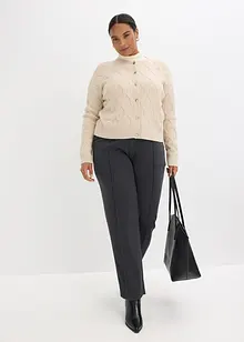 Kabátek ve stylu bomber, s podílem vlny, bonprix