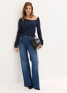 Svetr ze splývavé viskózové směsi, bonprix