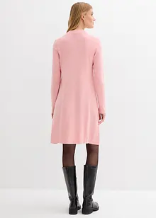 Pletené šaty v áčkové linii, bonprix