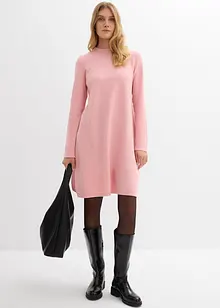 Pletené šaty v áčkové linii, bonprix