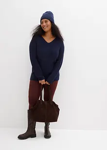 Svetr z jemné pleteniny z čisté organické bavlny, bonprix