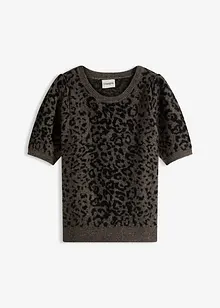 Svetr s balónovými rukávy, bonprix