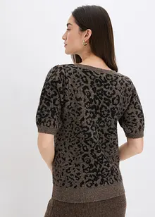 Svetr s balónovými rukávy, bonprix