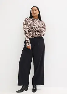 Tričko s dlouhým rukávem z měkké směsi s viskózou, bonprix