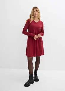 Šaty ze splývavé viskózové směsi, bonprix