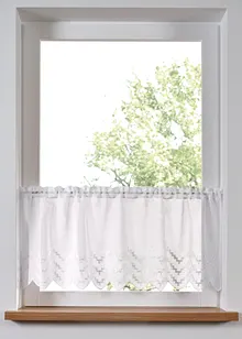 Vitrážková záclona s recyklovaným polyesterem, bonprix