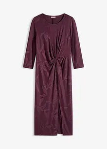 Žakárové midi šaty, bonprix