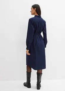 Midi šaty z čisté organické bavlny, bonprix