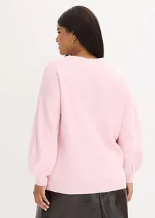 Svetr s balonovými rukávy, bonprix