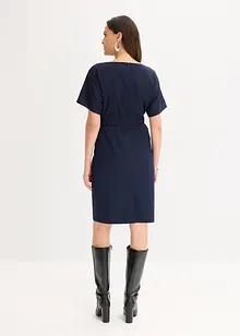 Pouzdrové šaty s křidélkovými rukávky, bonprix