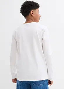 Triko s dlouhým rukávem, z čisté organické bavlny (2 ks v balení), bonprix