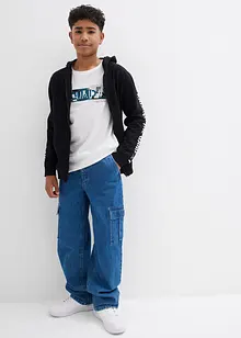 Triko s dlouhým rukávem, z čisté organické bavlny (2 ks v balení), bonprix