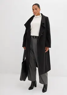 Svetr s rolákovým límcem, z měkké směsi s kašmírem, bonprix