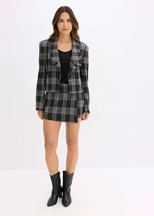 Sukně se šortkami, s ozdobným knoflíkem, bonprix