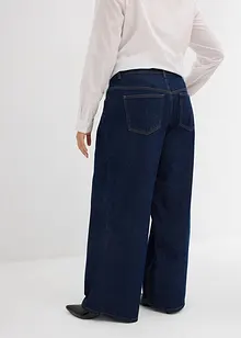 Džíny Wide Leg, Mid Waist, bonprix