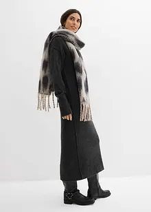 Pletené midi šaty, bonprix