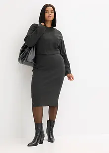 Pletená souprava se šaty (2dílná souprava), bonprix