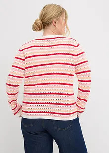 Ažurový svetřik, bonprix