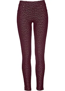 Jeggings s leopardím potiskem, bonprix