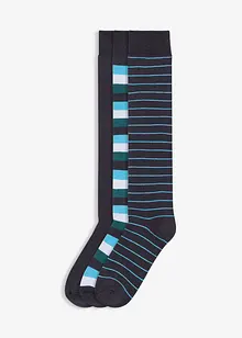 Termo podkolenky s měkkým froté na rubu, organická bavlna (3 páry v balení), bonprix