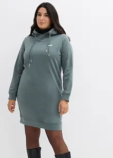 Mikinové šaty s kapucí, bonprix