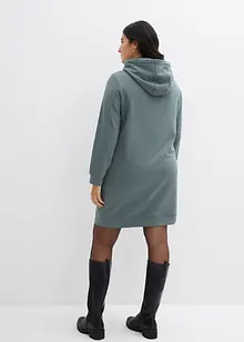 Mikinové šaty s kapucí, bonprix