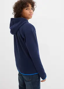 Flísová bunda s kontrastními detaily, bonprix