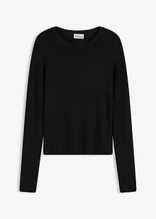 Svetr z jemné pleteniny z měkké viskózové směsi, bonprix