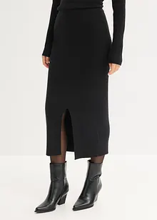 Sukně z jemné pleteniny z měkké viskózové směsi, bonprix