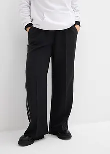 Kalhoty Palazzo s ozdobnými proužky, bonprix