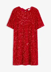 Minišaty s lesklým vzhledem, bonprix