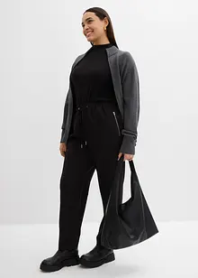 Kalhoty bez zapínání, s pohodlným pasem, bonprix