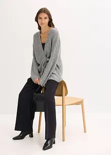Oversize zavinovací kardigan, bonprix
