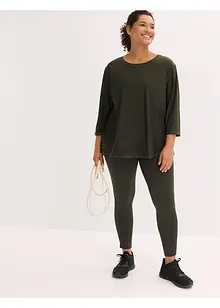 Velmi měkké funkční tričko s 3/4 rukávy, rychleschnoucí, bonprix