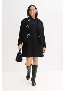 Minišaty ze splývavé směsi s viskózou, bonprix