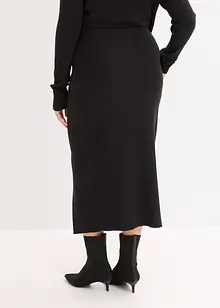 Sukně z jemné pleteniny z měkké viskózové směsi, bonprix