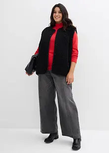 Přiléhavé tričko s dlouhým rukávem, bonprix