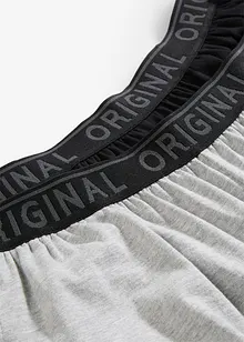 Pyžamové kalhoty z čisté bavlny (2 ks v balení), bonprix