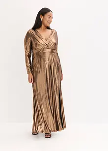 Večerní šaty z jemného žerzeje s leskem, bonprix