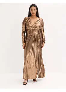 Večerní šaty z jemného žerzeje s leskem, bonprix