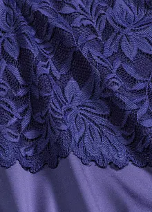 Vysoké bokové kalhotky s jemnou krajkou, bonprix