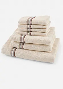 Ručník s pruhovanými detaily, bonprix