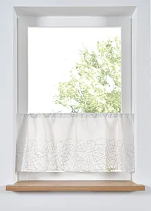 Vitrážková záclona s lesklou výšivkou, bonprix