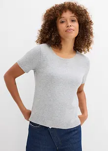 Svetr s krátkým rukávem, bonprix