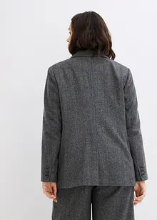 Vlněný blejzr se vzorem rybí kosti, bonprix