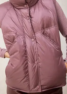 Prošívaná vesta s recyklovaným prachovým peřím, bonprix